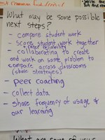 Leadership Project Debriefing Next Steps Chart 