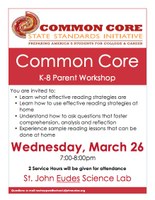 Parent Workshop Flyer