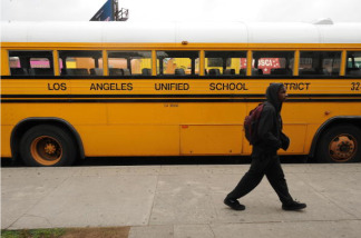 LAUSD school bus lead