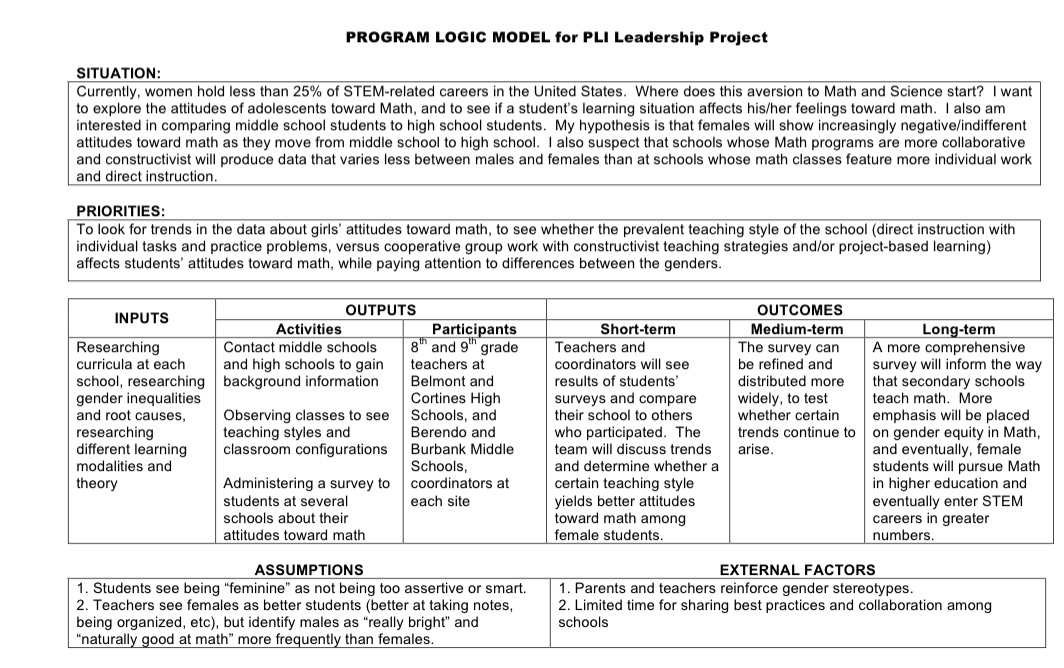 logic model